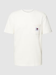 T-Shirt mit Brusttasche von Tommy Jeans Beige - 4