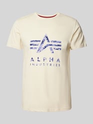 T-shirt z nadrukiem z logo od Alpha Industries - 19