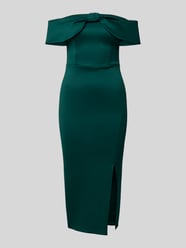 Off shoulder-jurk met loopsplit van Lipsy - 12