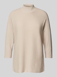 Gebreide pullover met 3/4-mouwen van comma - 3