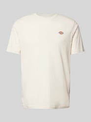 T-Shirt mit Label-Print Modell 'MAPLETON' von Dickies Beige - 39