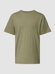 T-shirt z okrągłym dekoltem model ‘Cadel’ od !Solid Zielony - 18