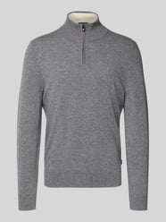 Regular fit gebreide pullover van een mix van scheerwol en kasjmier, model 'HEMARLO' van BOSS - 5