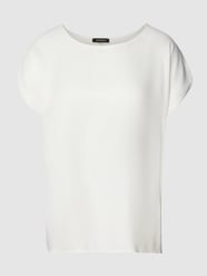 T-Shirt mit U-Boot-Ausschnitt von More & More Beige - 26