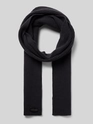 Sjaal in gebreide look van zuivere wol van camel active - 42