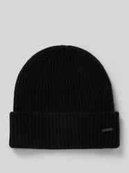 Gebreide muts van kasjmier met labeldetail, model 'FENOL' van JOOP! Collection - 28