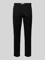 Slim Fit Chino in unifarbenem Design Modell 'NEW Miles' - jg_28-30 von SELECTED HOMME - 11