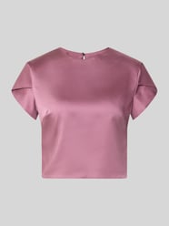 Bluse aus Satin von Rinascimento Pink - 31
