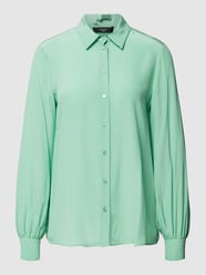 Overhemdblouse van zijde, model 'GEO' van Weekend Max Mara Groen - 34