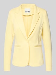Slim Fit Blazer mit Paspeltaschen Modell 'KATE PIQUE' von ICHI - 32