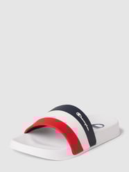 Slides mit Label-Detail Modell 'ALL AMERICANS' von CHAMPION Weiß - 23