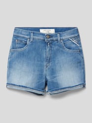 Bermudas in Denim-Optik Modell 'Nellie' von Replay Blau - 34