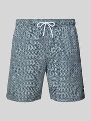 Regular fit zwembroek met labelpatch, model 'Mike' van Shiwi - 7