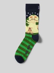 Skarpety z elastycznej mieszanki bawełny model 'Star Wars Jabba' od Happy Socks - 20