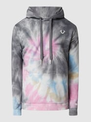 Hoodie in batiklook van True Religion Roze - 24