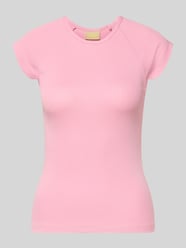 t-shirt o kroju slim fit z okrągłym dekoltem model 'Star' od JJXX - 41