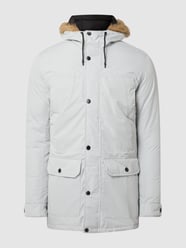 Parka mit Wattierung Modell 'Winner' von Jack & Jones Grau / Schwarz - 38