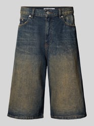 Baggy Fit Jeans Shorts im 5-Pocket-Design - Jorts von REVIEW - 19