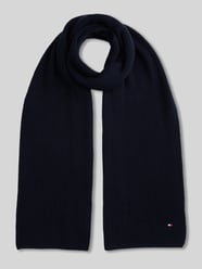 Schal aus Wolle Kaschmir mit Logo-Detail von Tommy Hilfiger - 18