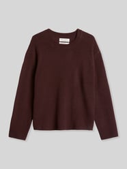 Sweter o kroju loose fit z czystej wełny od Marc O'Polo - 47