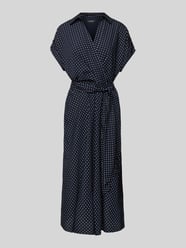 Midikleid mit Taillengürtel Modell 'FRATILLIO' von Lauren Ralph Lauren Blau - 39