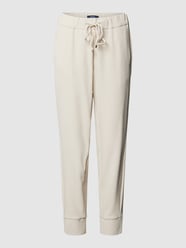 Verkürzte Jogpants mit elastischem Bund Modell 'CARY' von Gardeur Beige - 22