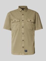 Regular fit vrijetijdsoverhemd met 1/2-mouwen, model 'Military' van Superdry - 19