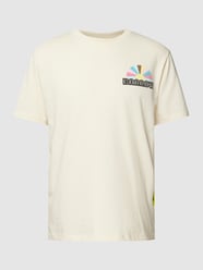 T-Shirt mit Rundhalsausschnitt von Barrow Beige - 8