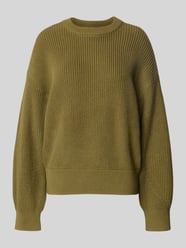 Oversized Strickpullover mit gerippten Abschlüssen von Jake*s Casual - 1
