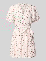 Tailliertes Minikleid mit Bindegürtel Modell 'NOVA' von Only - 2