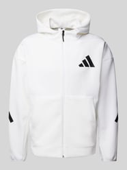 Sweatjacke mit Label-Print von ADIDAS SPORTSWEAR Weiß - 41