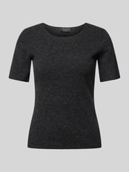 Wollshirt mit Rundhalsausschnitt von Emporio Armani Grau - 8