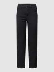 Jeansy o kroju slim fit z 5 kieszeniami model ‘SILEA’ od Marc Cain Czarny - 10