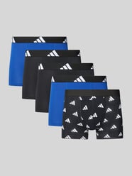 Trunks mit elastischem Logo-Bund im 5er-Pack von adidas Sportswear - 33