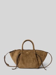 Tote tas in velourslook model 'ALLEGRA' van GUESS - 3