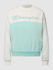 Sweatshirt im Colour-Blocking-Design von CHAMPION Mint - 47