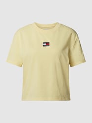 T-shirt met labelpatch van Tommy Jeans Geel - 10