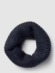 Colsjaal met labeldetail, model 'Reggey' van Barts Blauw - 13