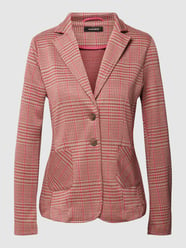 Blazer mit Hahnentrittmuster von More & More - 35