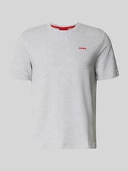 męski t-shirt z mieszanka bawełny model 'AUSTIN' od HUGO - 12