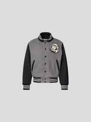 College-Jacke mit Label-Patch von Billionaire Boys Club Schwarz - 3