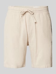 Regular Fit Shorts mit Tunnelzug von s.Oliver RED LABEL Beige - 19