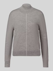 Sweter z wełny z szwem w kontrastowym kolorze od Calvin Klein Womenswear - 34
