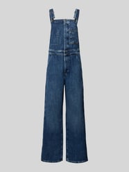 Straight Fit Latzhose mit Brusttaschen Modell 'Dungaree' von G-Star Raw Blau - 7