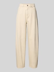 Jeans mit weitem Bein und Teilungsnähten von Jake*s Casual - 23