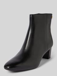 Stiefeletten mit Label-Applikation und Blockabsatz von Lauren Ralph Lauren - 38