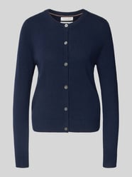 Gebreid jack van kasjmier met ronde hals van Christian Berg Woman - 44