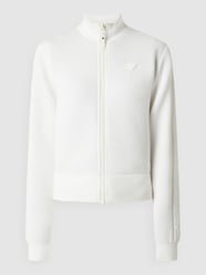 Sweatjack van scuba, model 'Allie'  van Guess Activewear Beige - 38