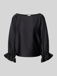 Relaxed Fit Bluse mit U-Boot-Ausschnitt von V by Vera Mont - 40