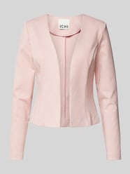 Regular Fit Blazer mit offener Vorderseite Modell 'KATE' von ICHI Pink - 40